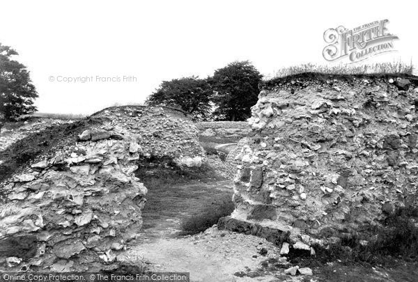 Photo of Old Sarum, Castle, Interior Of Postern Tower 1913