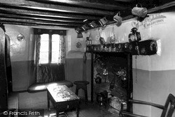 The Old Castle Inn, 14th Century Fireplace c.1965, Old Sarum