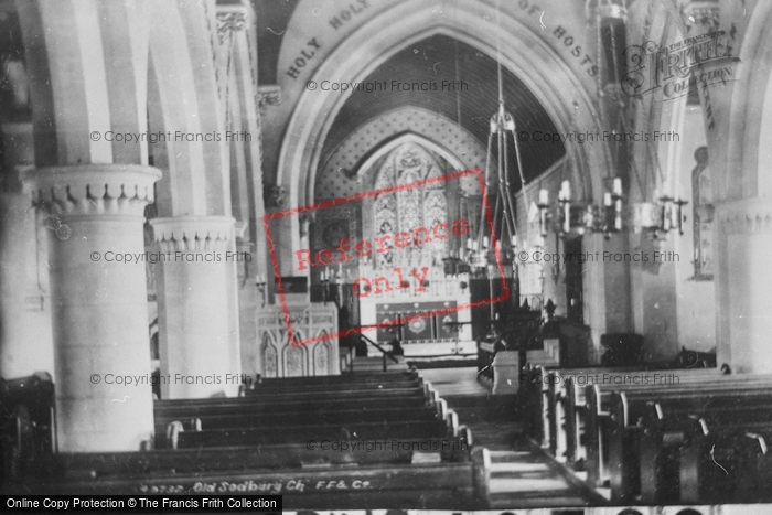 Photo of Old Sodbury, Church Interior 1903