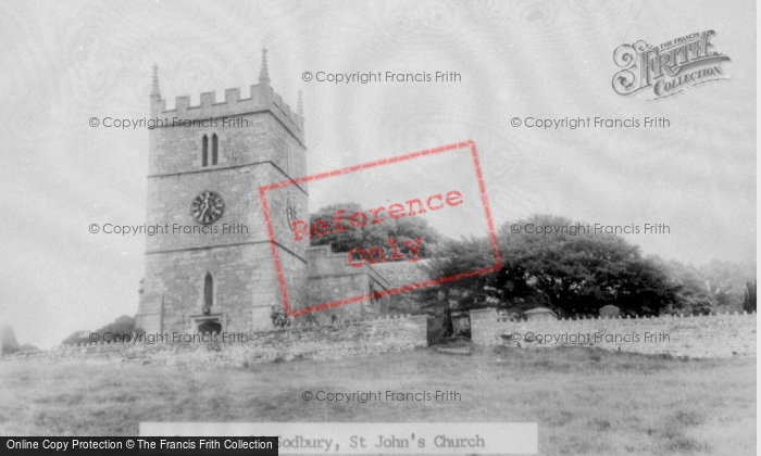 Photo of Old Sodbury, St John's Church c.1955