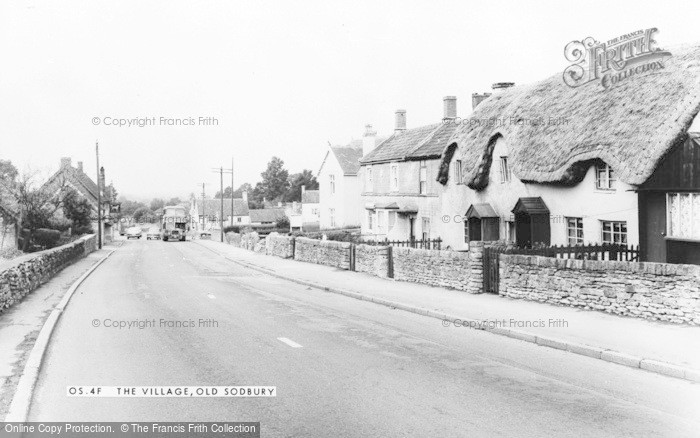 Photo of Old Sodbury, The Village c.1955