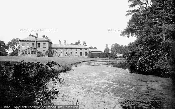 Photo of Old Springs, House And Lake 1911