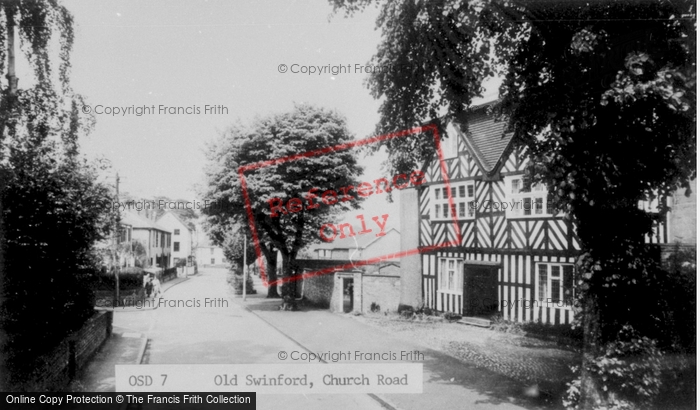 Photo of Old Swinford, Church Road c.1960