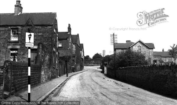 Photo of Old Whittington, Church Street North c.1955