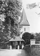 Church And Lych Gate c.1960, Old Windsor