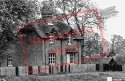 Cottage At The Lock c.1955, Old Windsor