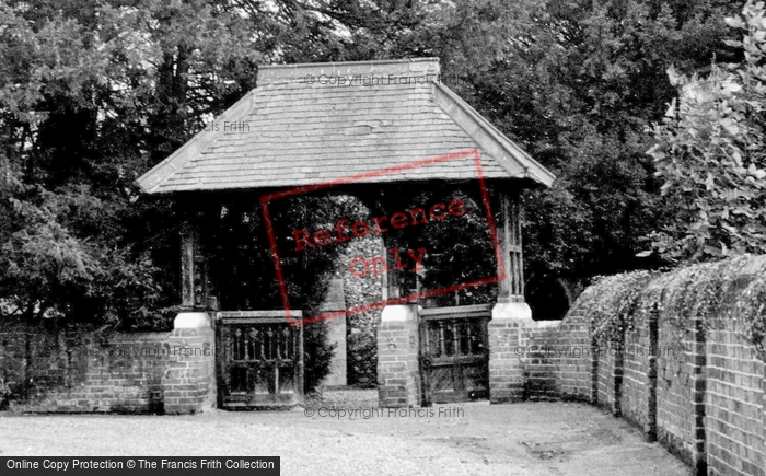 Photo of Old Windsor, St Peter And St Andrew's Lychgate, Ham Fields c.1965