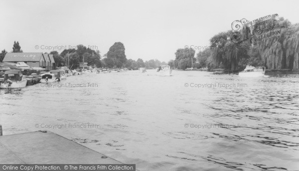 Photo of Old Windsor, The River c.1965