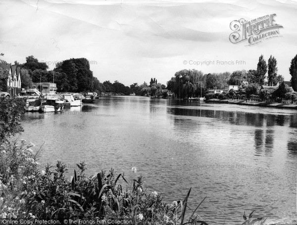 Photo of Old Windsor, The River Thames c.1960