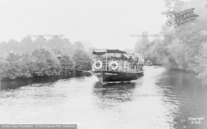 Photo of Old Windsor, The Thames c.1960