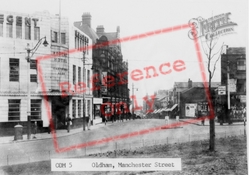 Manchester Street c.1955, Oldham