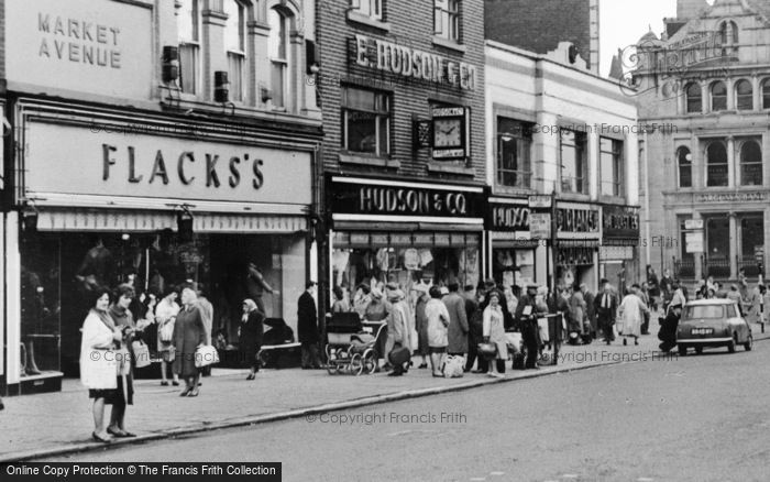 Photo of Oldham, Shops In The High Street c.1960