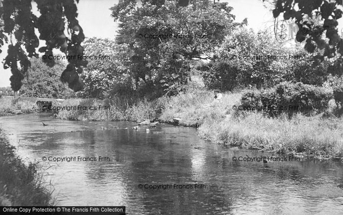 Photo of Ollerton, The River At Old Ollerton c.1955