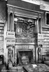 Thoresby Hall, Library Fireplace c.1965, Ollerton