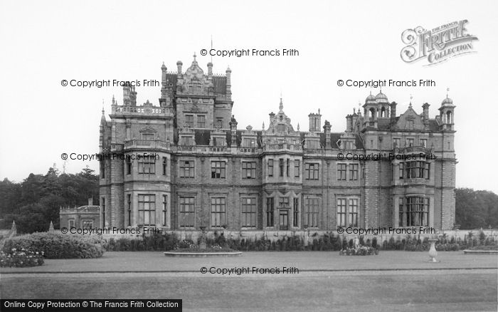 Photo of Ollerton, Thoresby Hall, South Front c.1955