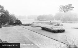 Thoresby Hall, The Gardens c.1955, Ollerton