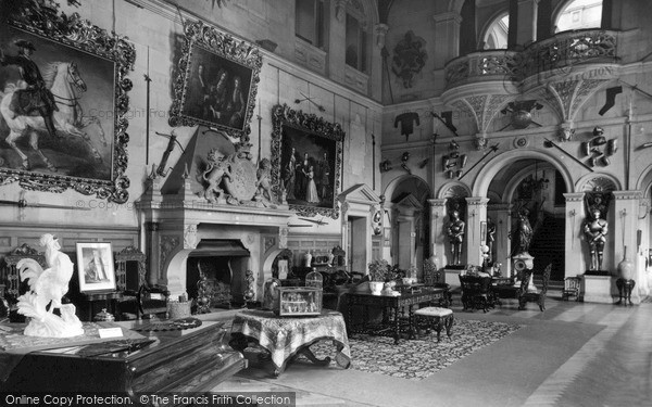Photo of Ollerton, Thoresby Hall, The Great Hall c.1955