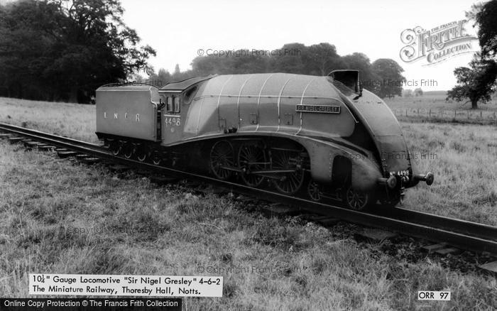 Photo of Ollerton, Thoresby Hall, The Miniature Railway c.1965