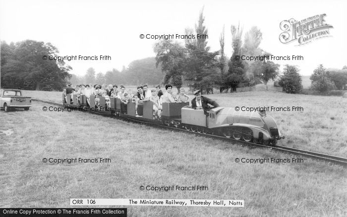 Photo of Ollerton, Thoresby Hall, The Miniature Railway c.1965