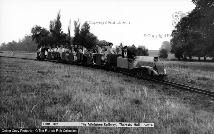 Photo of Ollerton, Thoresby Hall, The Miniature Railway c.1965