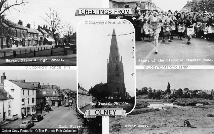 Photo of Olney, Composite c.1955