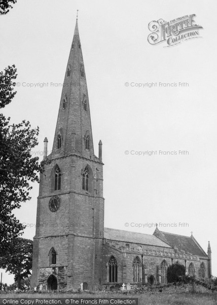 Photo of Olney, Parish Church Of St Peter And St Paul c.1955