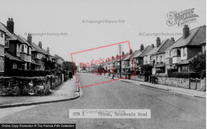 Photo of Olton, Brookvale Road c.1950