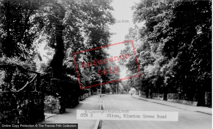 Photo of Olton, Kineton Green Road c.1950
