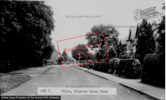 Photo of Olton, Kineton Green Road c.1950