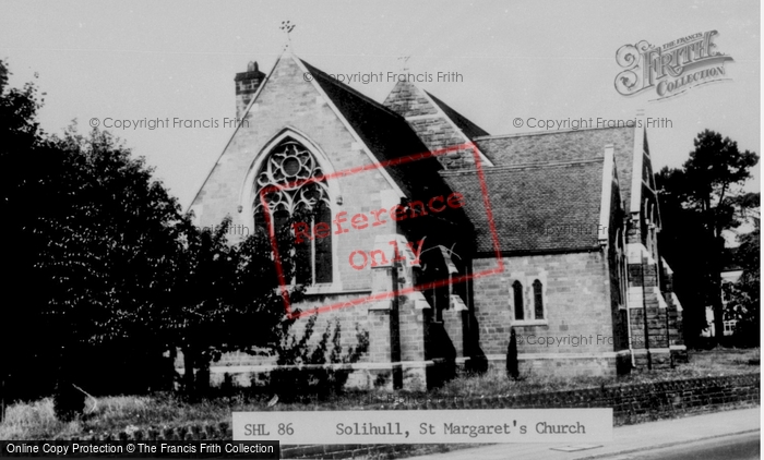 Photo of Olton, St Margaret's Church c.1965