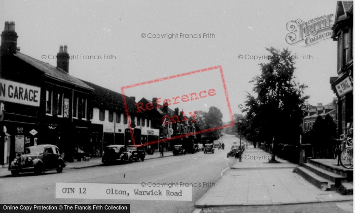 Photo of Olton, Warwick Road c.1950