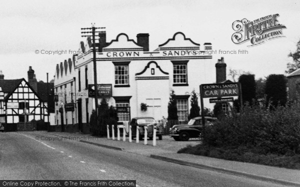 Photo of Ombersley, Crown & Sandy c.1955