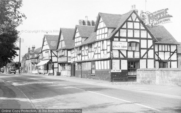 Photo of Ombersley, Kings Arms Hotel c.1960