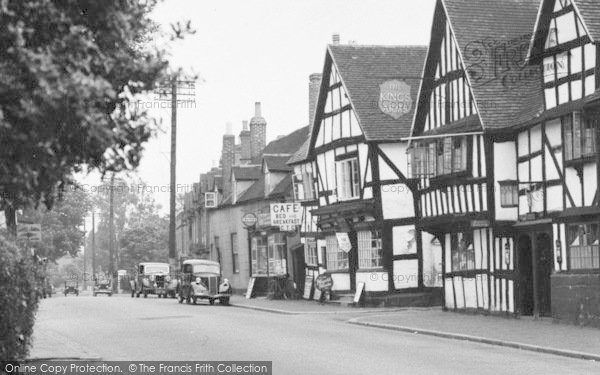 Photo of Ombersley, Main Road c.1938