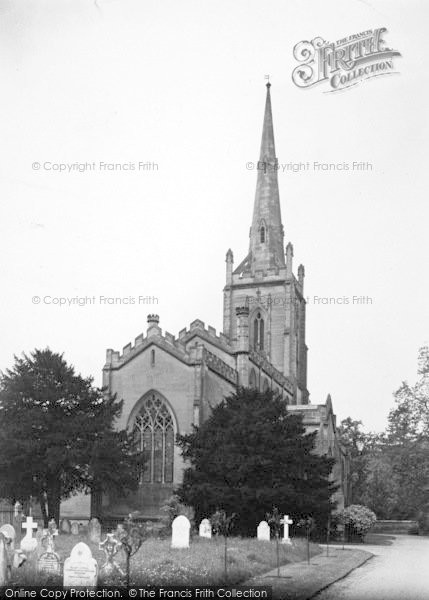 Photo of Ombersley, St Andrew's Church c.1938