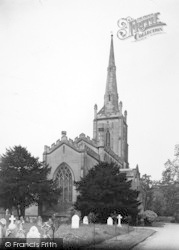 St Andrew's Church c.1938, Ombersley