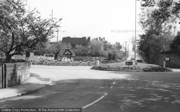 Photo of Ombersley, The Island c.1960