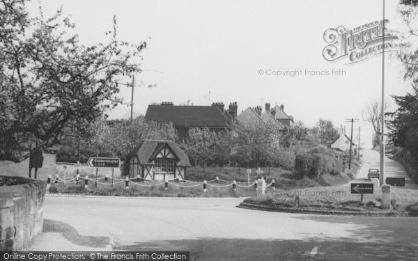 Photo of Ombersley, The Island c.1960