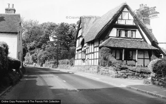 Photo of Ombersley, The Thatched Cottage c.1960