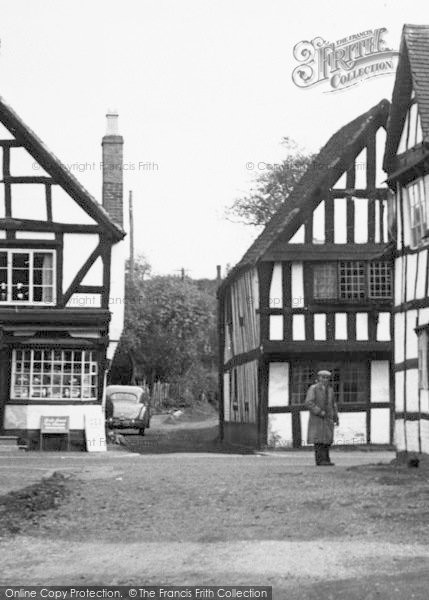 Photo of Ombersley, The Village c.1955