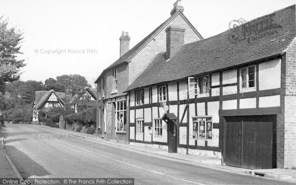 Photo of Ombersley, The Village c.1955