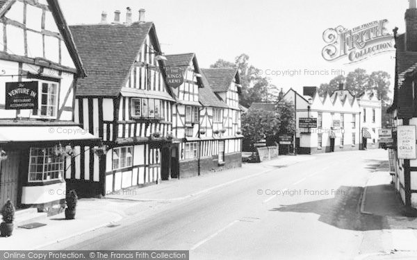 Photo of Ombersley, The Village c.1965