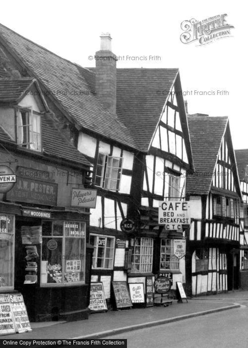 Photo of Ombersley, The Village Shops c.1938