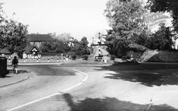 Traffic Island And Weighbridge c.1960, Ombersley