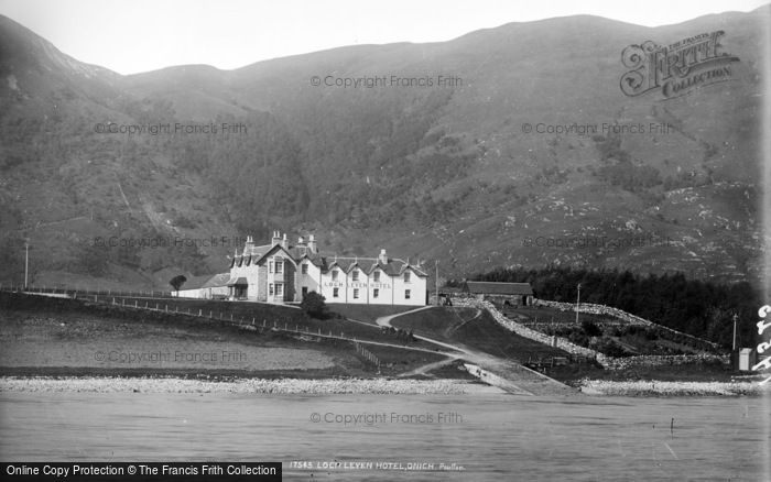 Photo of Onich, Loch Leven Hotel c.1890