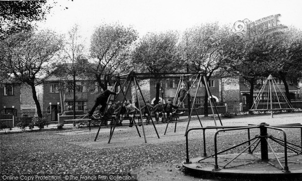 Photo of Openshaw, Children's Playground, Delamere Park c.1955