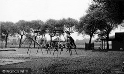 Children's Playground, Delamere Park c.1955, Openshaw