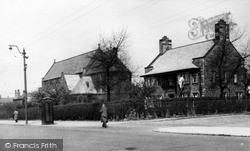 St Clement's Church And Rectory c.1950, Openshaw