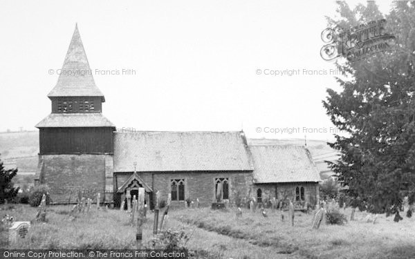 Photo of Orcop Hill, The Church c.1955