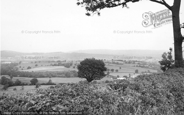 Photo of Orcop Hill, View From Saddlebow Common c.1955